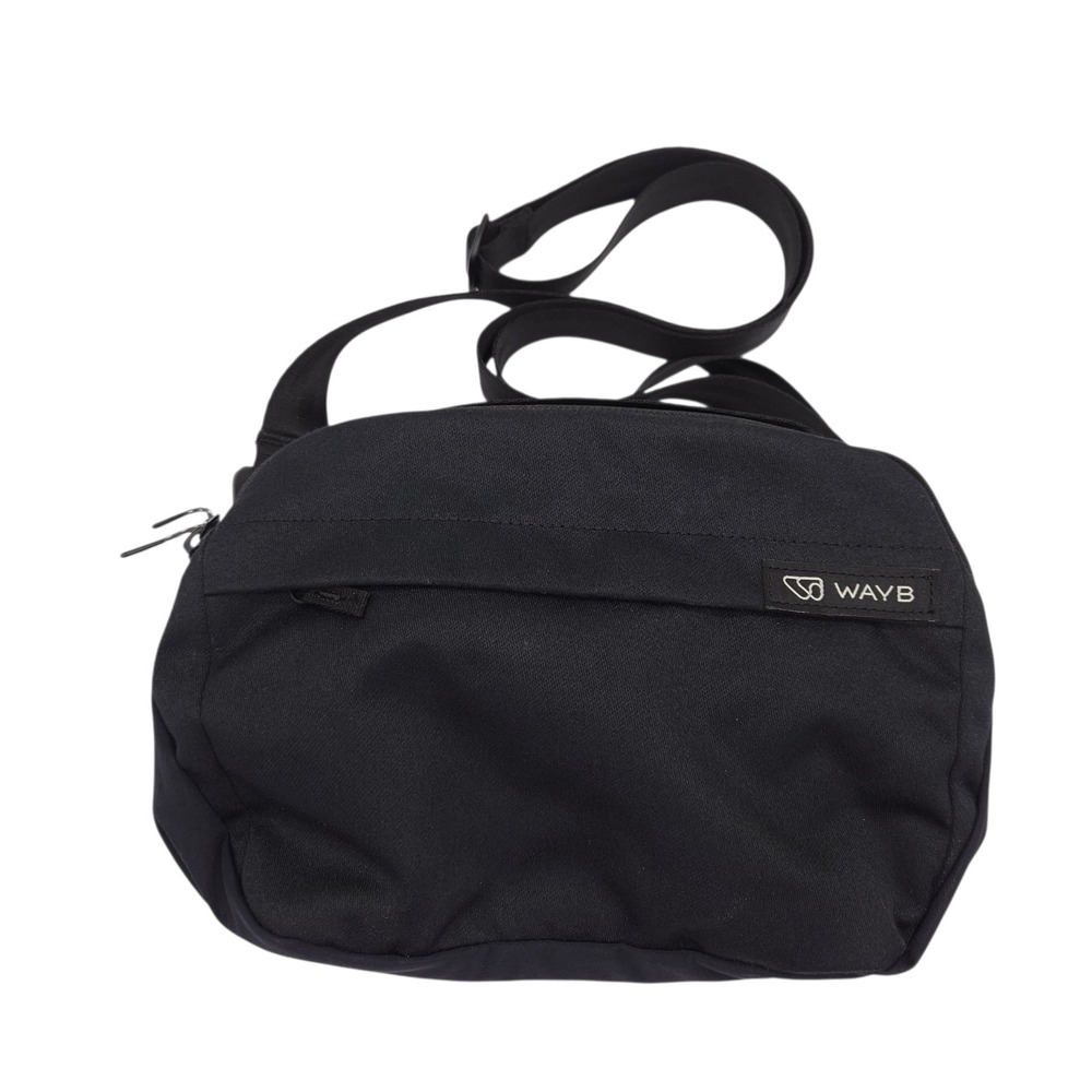WAYB Ready To Roam Catchall Crossbody Shoulder Sling Bag Black Pack
